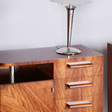 Paire de commodes ArtDéco restaurée, Palisandr, revivifiée polonaise, France, années 1930