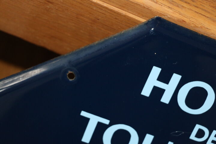 Enamelled plaque "tourist hotel" 4 stars