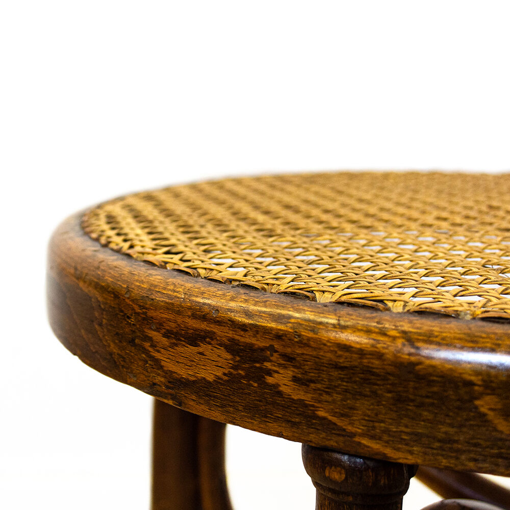 Antique Spanish Bentwood Chair in Oak by Ventura Feliu, 1890s, Set of 4