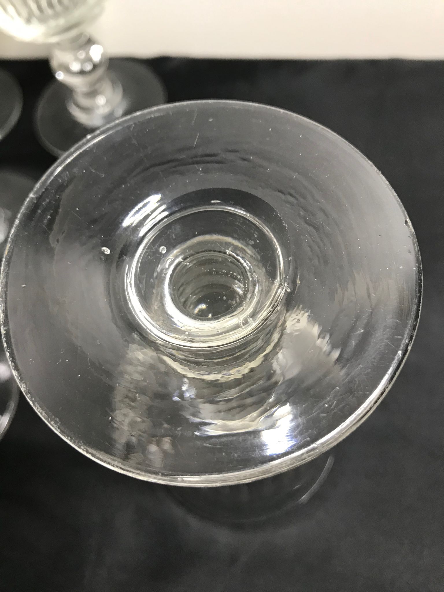 8 verres taillés Louis Philippe