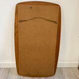 Scandinavian style mirror in teak 60s