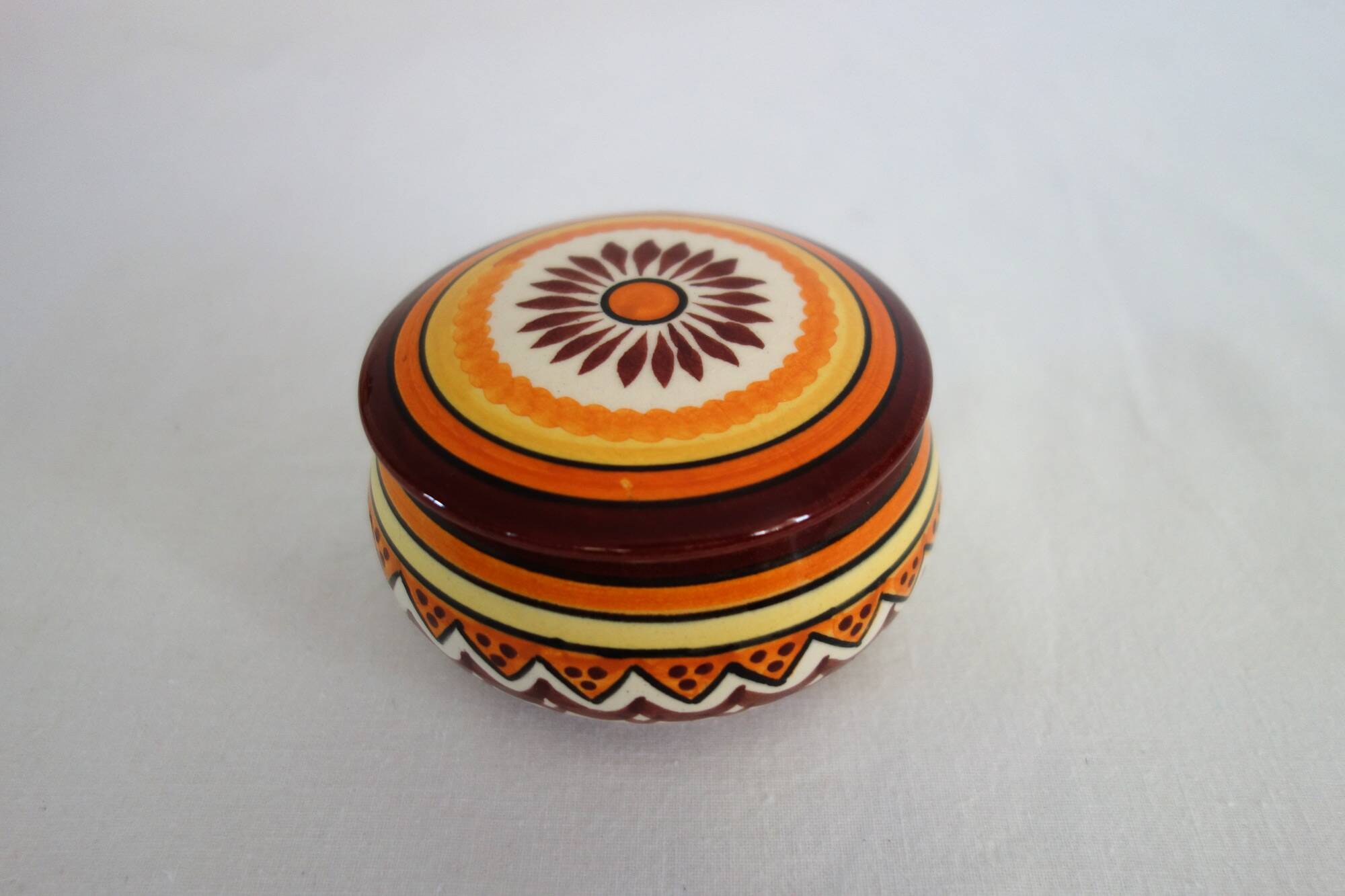 Henriot Quimper earthenware duo coffee service