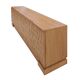 Italian Oak Wood Sideboard with Hand Carved Patterns in the Doors, Italy