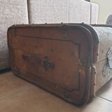 Old travel trunk