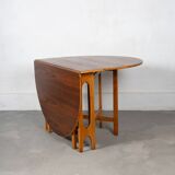 Mid Century Teak Foldable Dining Table made in Norway