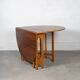 Mid Century Teak Foldable Dining Table made in Norway