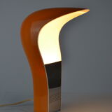 Orange Pelota lamp by Cesare Casati and C. Emanuele Ponzio for Lamperti, 70s