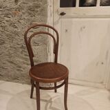 Chaise bistrot Thonet n°14 signée Fischel
