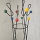 Vintage coat rack "cle de sol" 1950
