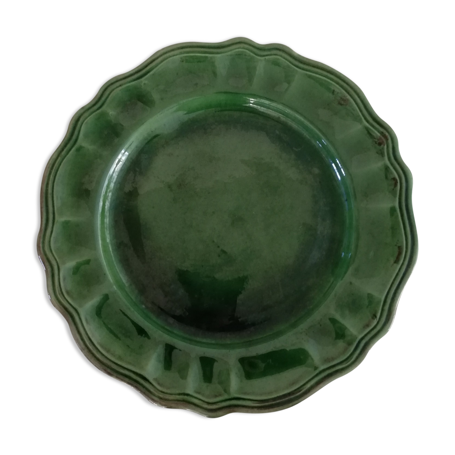 Glazed plate Sampigny-les-Maranges