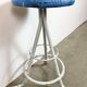 Grey Industrial Workshop Stool, 1960s