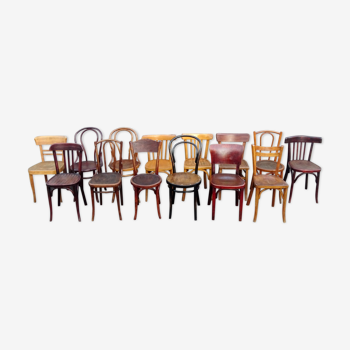 Lot of 14 chairs