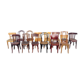 Lot de 14 chaises bistrot