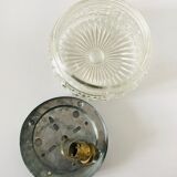 Round chiselled glass ceiling