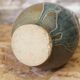 Glazed stoneware vase