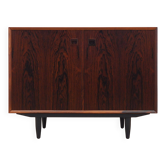 Cabinet en palissandre, design danois, années 1970, fabricant : Brouer