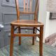 Paire de chaises bistrot bois courbé