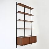 E22 wall library by Osvaldo Borsani for Tecno, 1950s