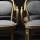 Ensemble de 4 chaises Gemla en hêtre, Suède 1970