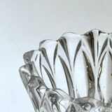 Large cut crystal vase