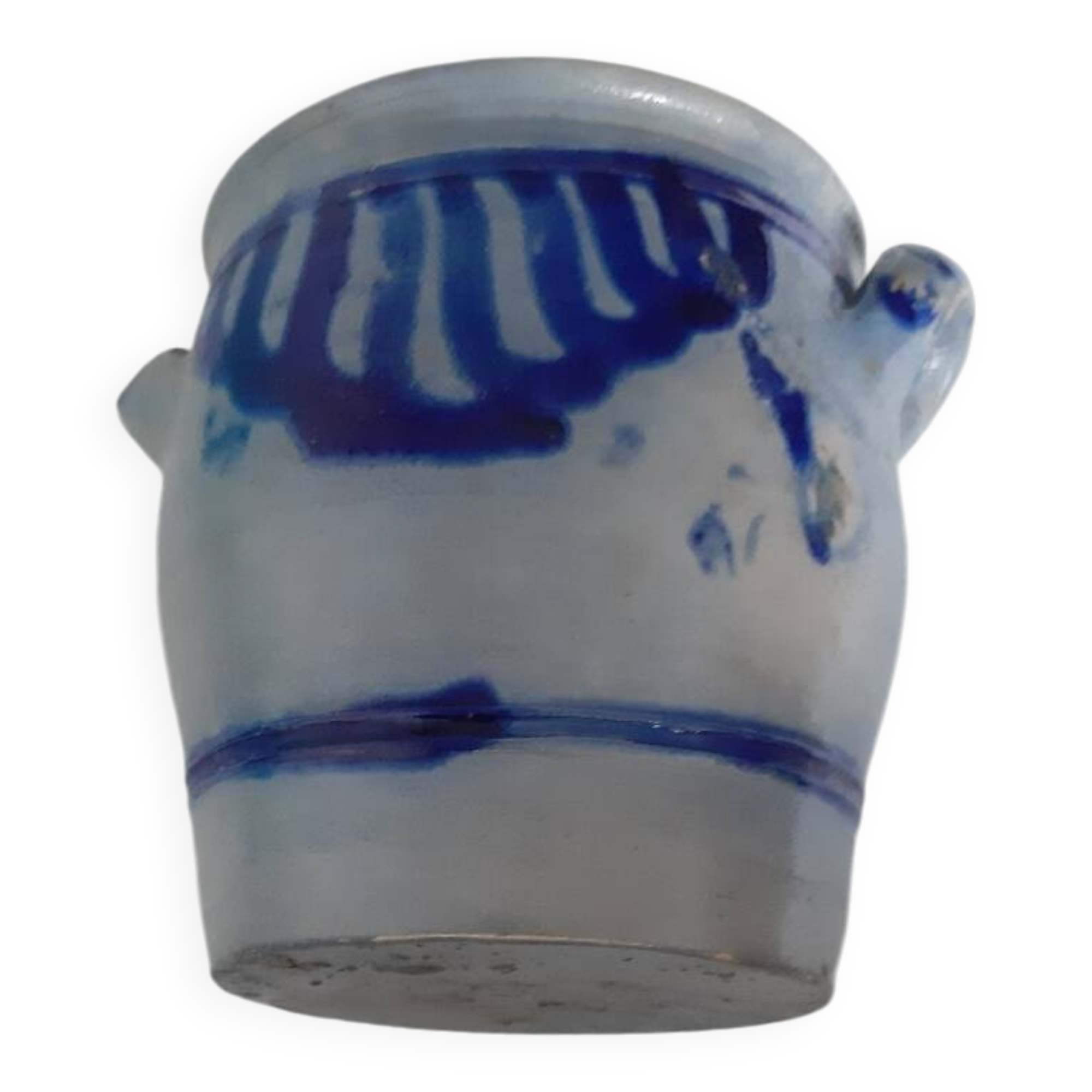 Antique stoneware pot