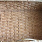 Vintage wicker case
