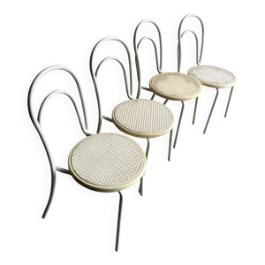 chaises vintage en métal