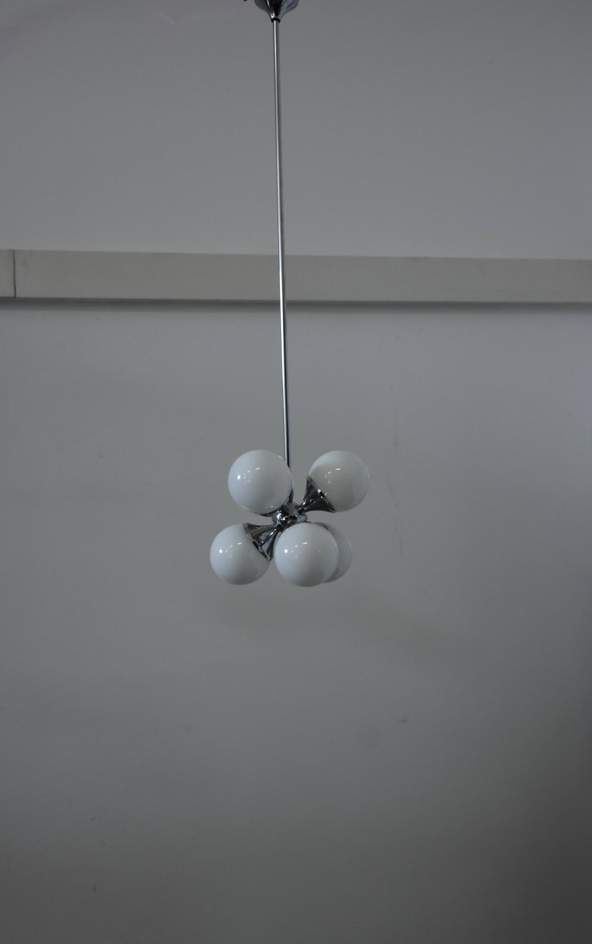 Mid Century Sputnik lamp 70s
