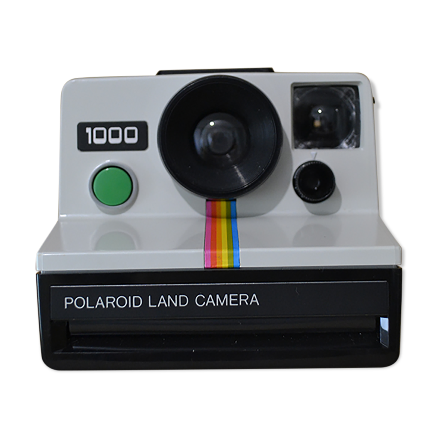 Functional Polaroid 1000 with green button