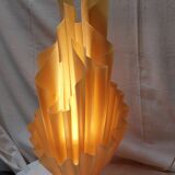 Large Corolle table lamp by Georgia Jacob - Vintage 70s