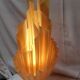 Large Corolle table lamp by Georgia Jacob - Vintage 70s