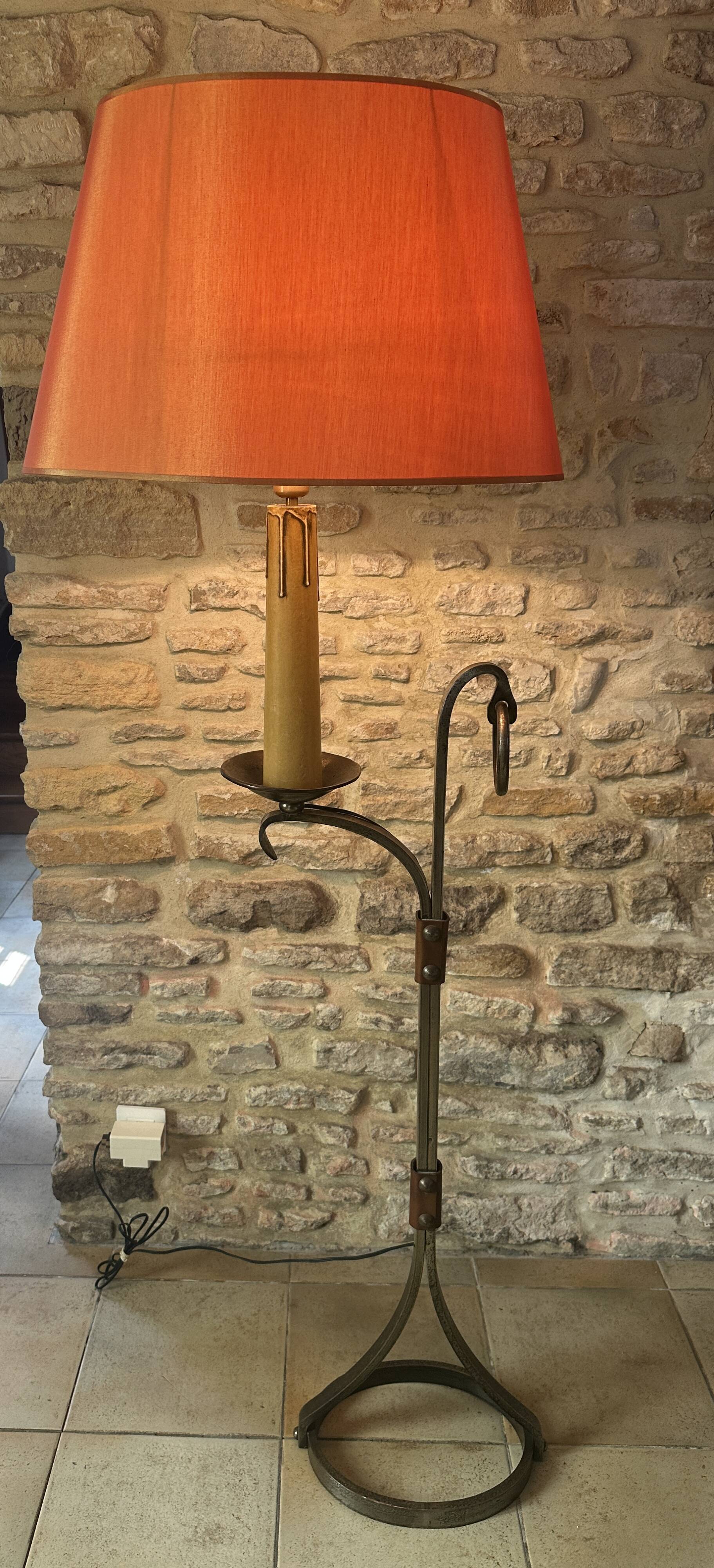 Jean pierre rickaert vintage floor lamp