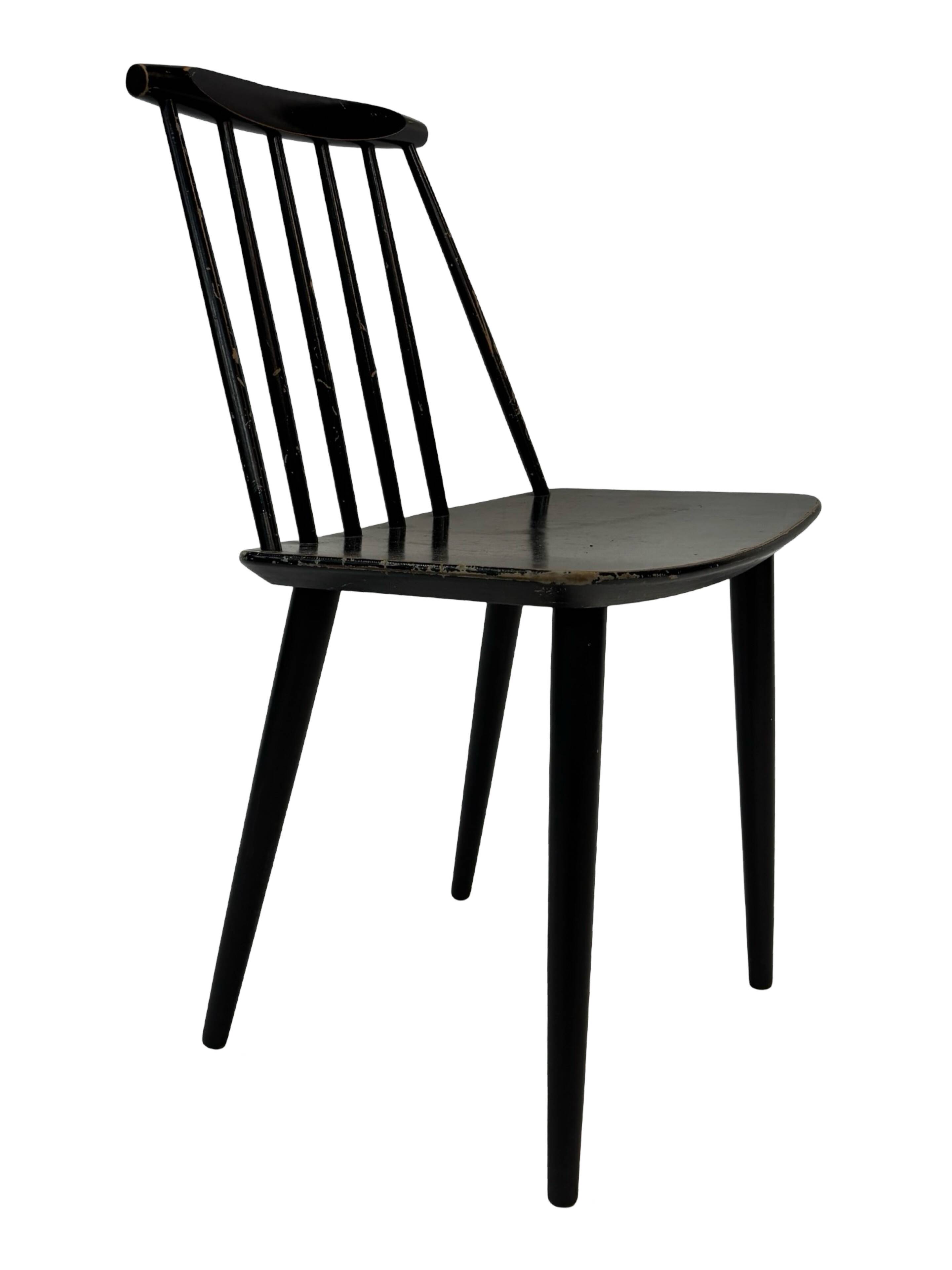 Mid Century Folke Pålsson J77 Chair for FDB Møbler 1960's Design