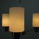 Mid-century adjustable chandelier/Kamenický Šenov, 1960´s.