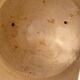 Light beige stoneware jar