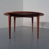 Danish Solid Teak Coffee Table from A/S Mikael Laursen, 1960s