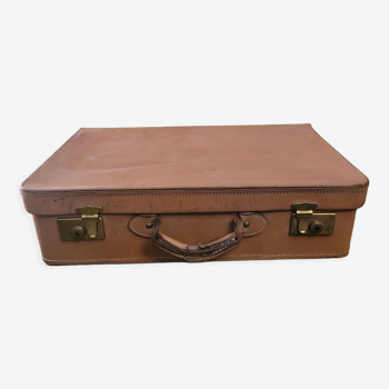 Leather suitcase 50's