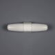 Vintage wall lamp in white ceramic, design, Italy, 1950s