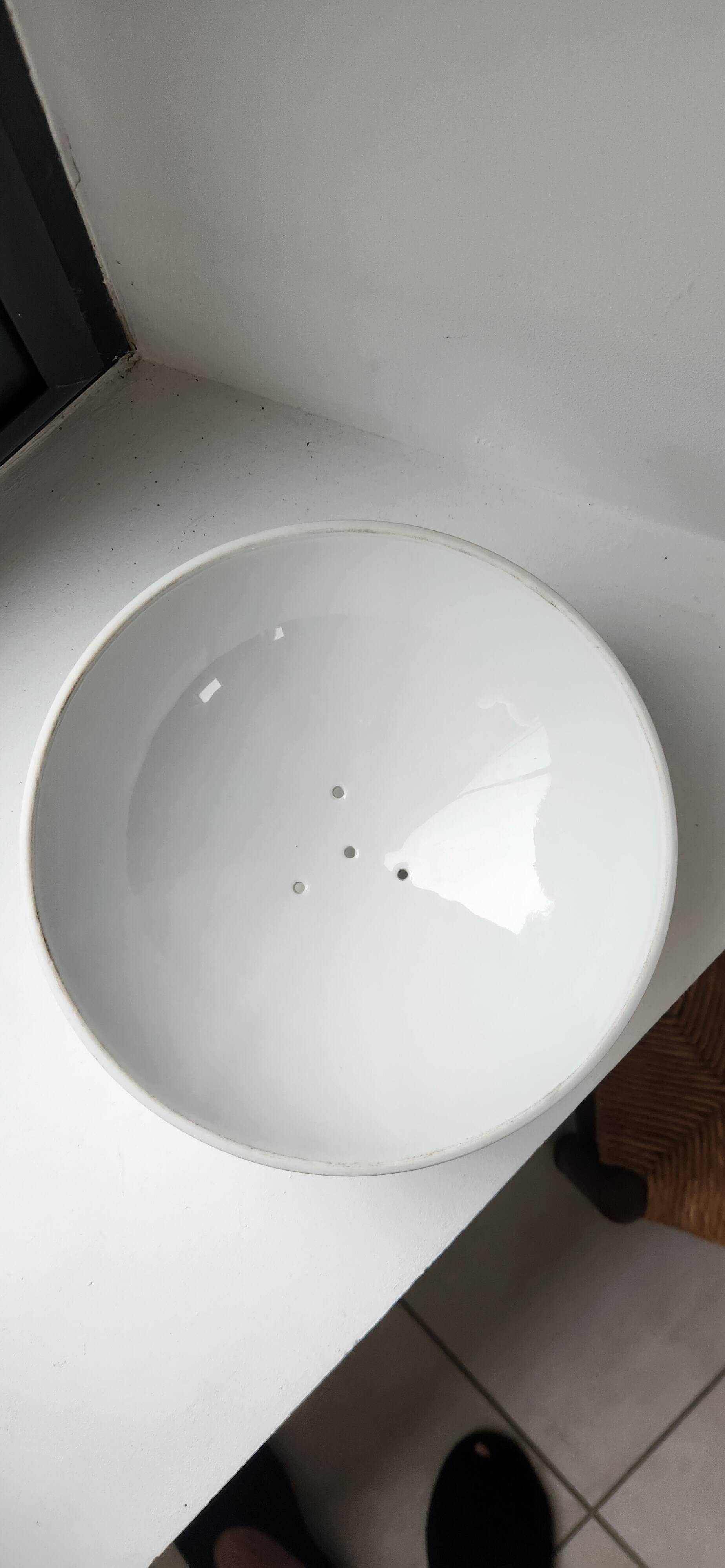 Drainer in porcelain Pillivuyt France