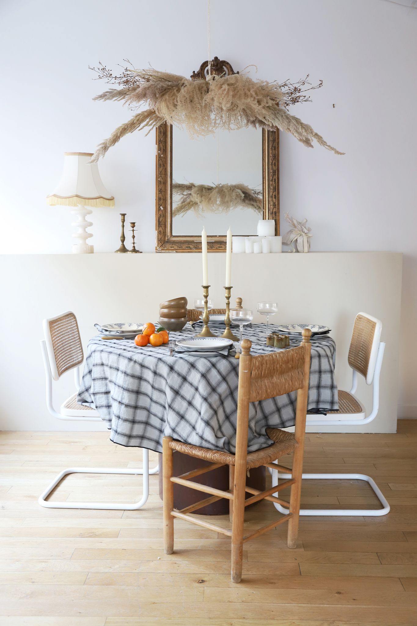 2 candle holders and 2 tea towels — All fire all flame #76