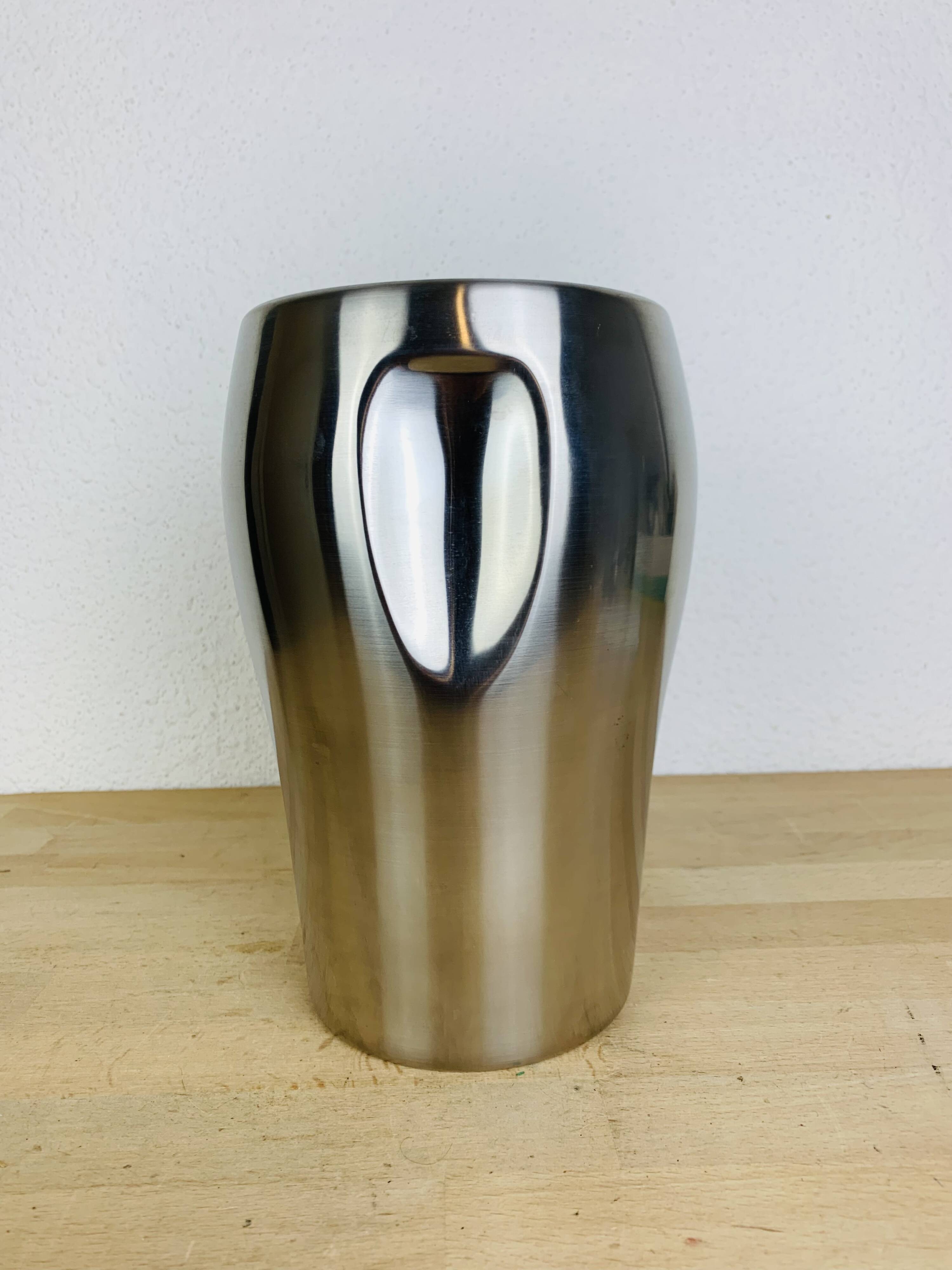 Screwpull design stainless steel wine bucket