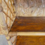 Rattan console shelf sideboard