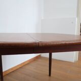 Scandinavian square dining table