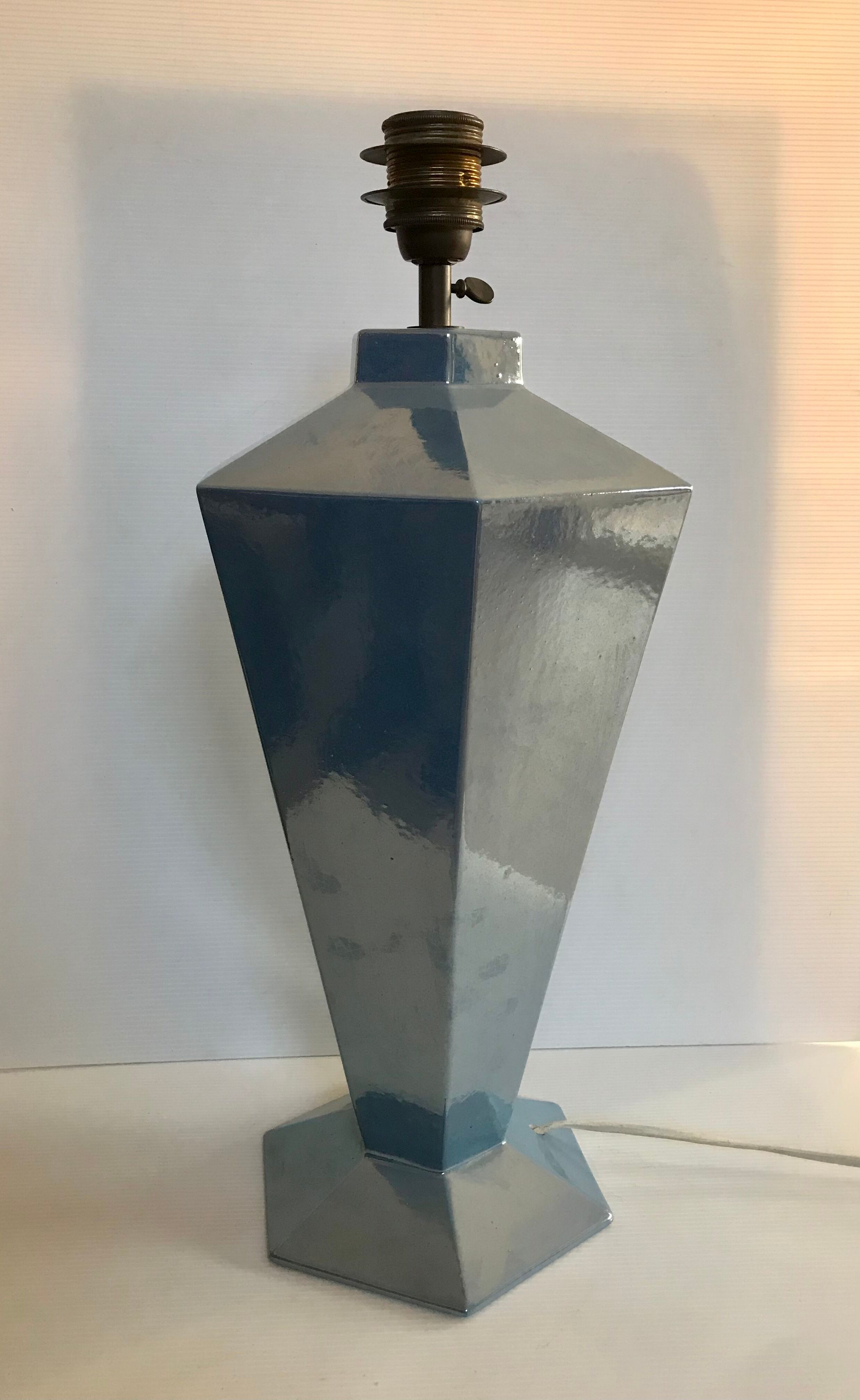 Vintage ceramic lamp foot 48cm