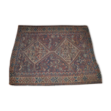 RUG SHIRAZ, 111 x 139 cm, tribes nomads Khamseh, Iran end XIX th century