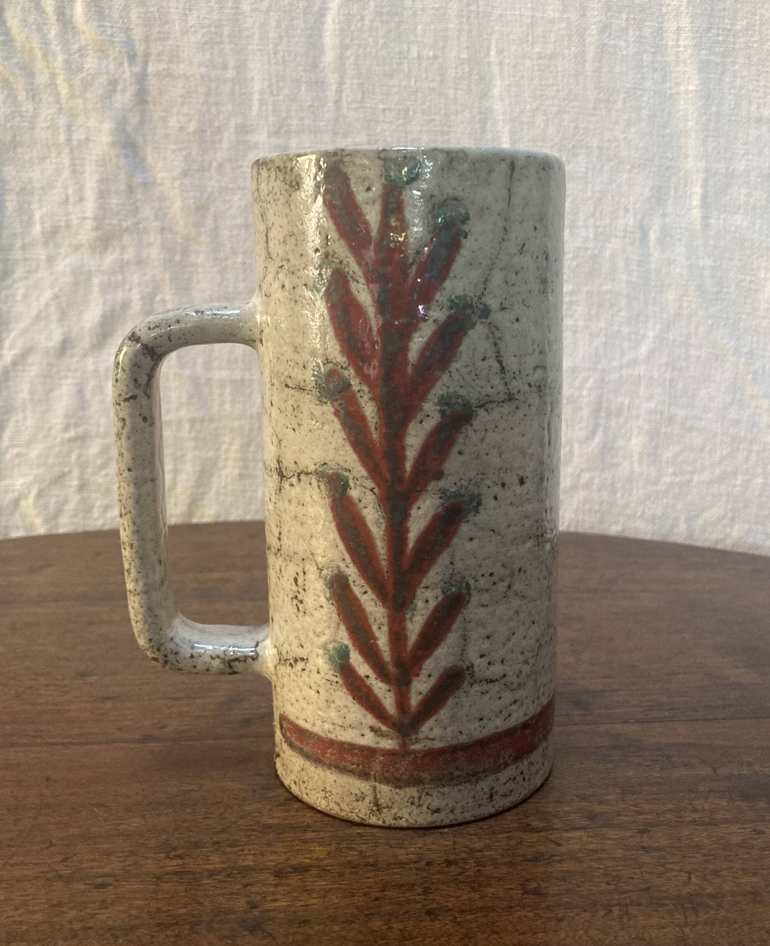 Chope en céramique. Gustave Reynaud