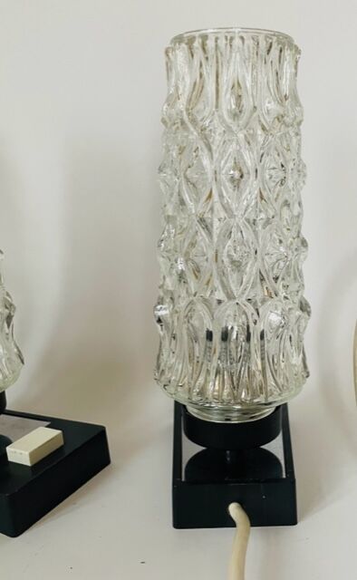 Two Richard Essig bedside lamps