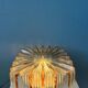 Plafonnier vintage Herda en verre