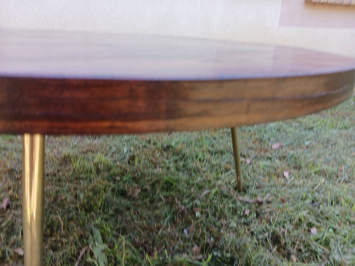 Table basse tripode 60's