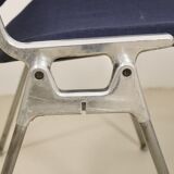 Pair of 2 vintage chairs DSC 106 by Giancarlo Piretti for Anonima Casteli 1965.Ref : CAT